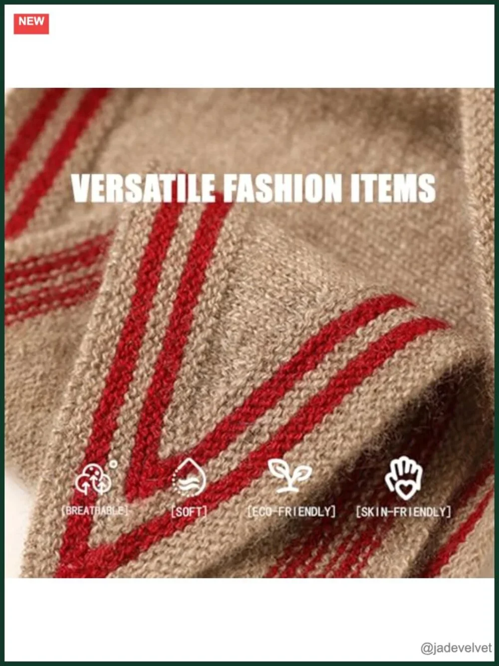 100% Cashmere Triangle Scarf Lightweight Fashion Neck Scarf for Women Men 49x12